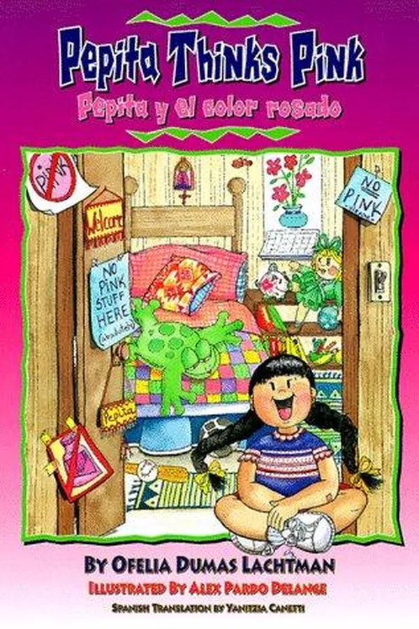 Capa de Pepita thinks pink =