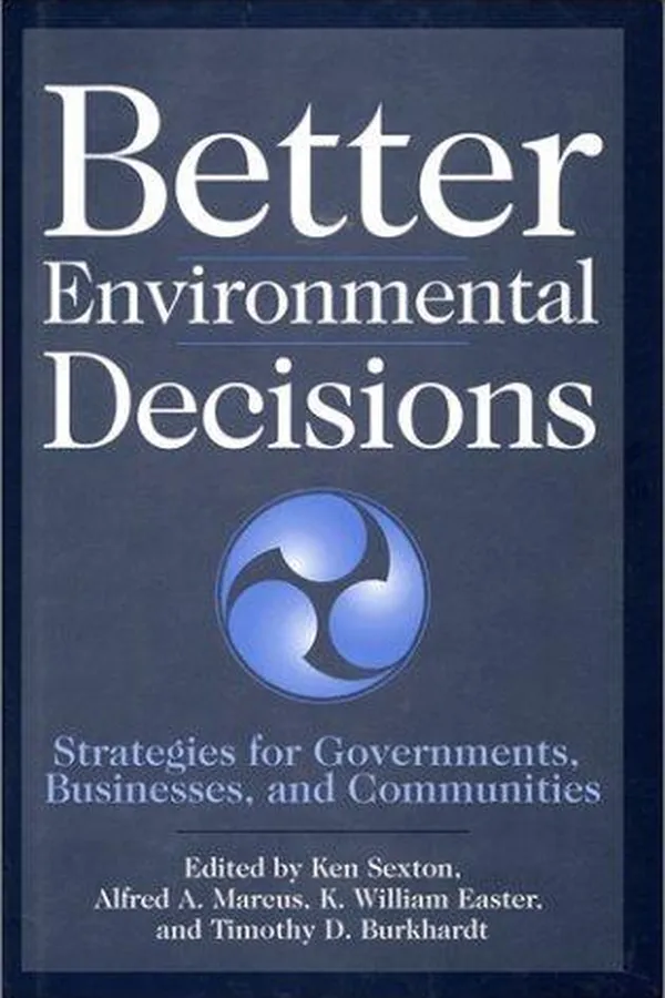 Capa de Better environmental decisions