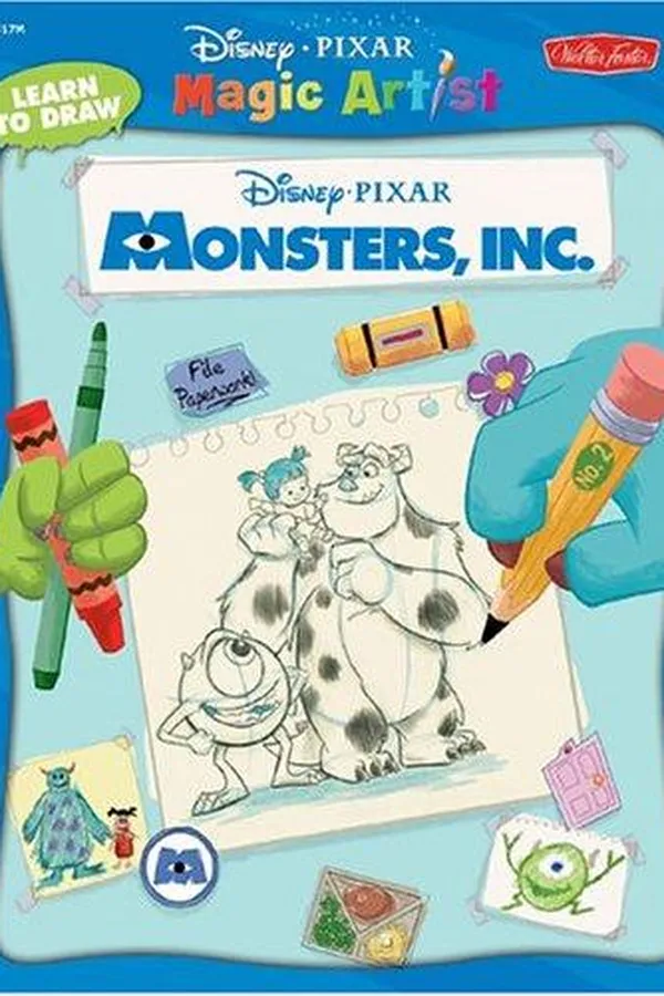Capa de How to draw Disney-Pixar Monsters, Inc