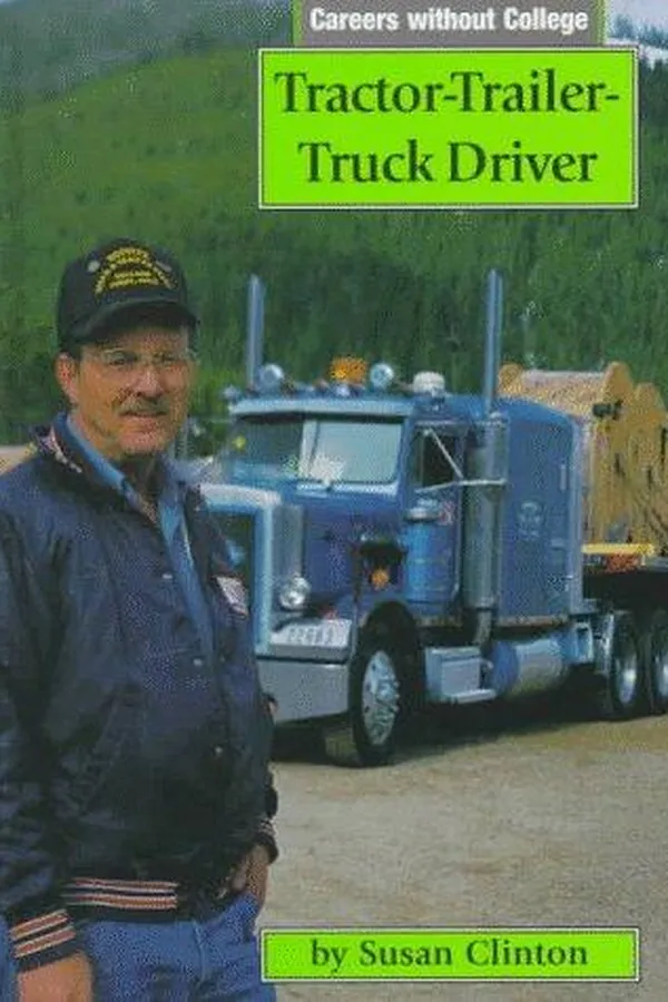 Capa de Tractor-trailer-truck driver