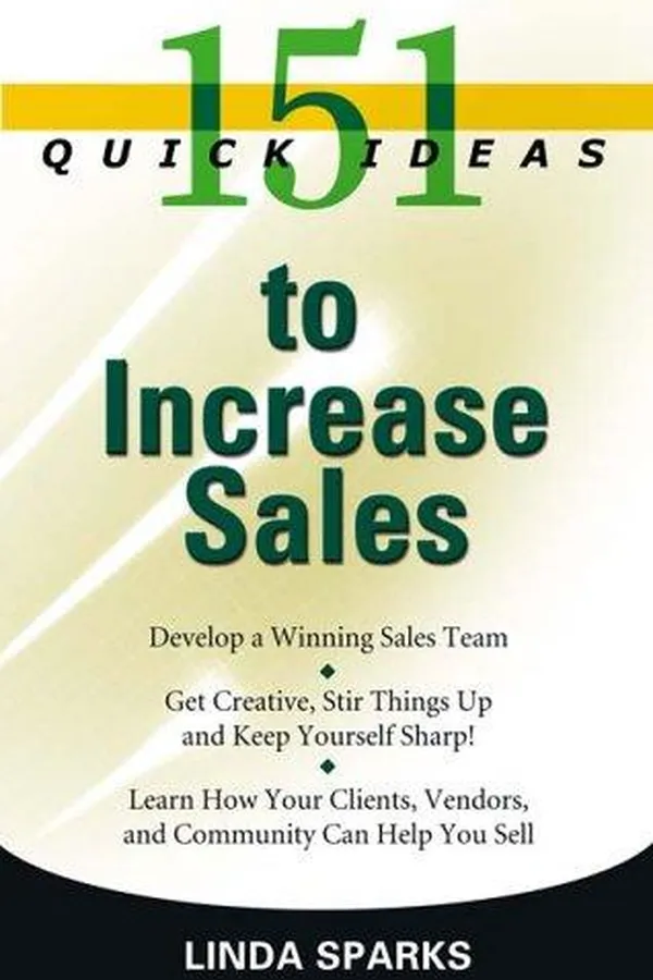 Capa de 151 Quick Ideas to Increase Sales (151 Quick Ideas)