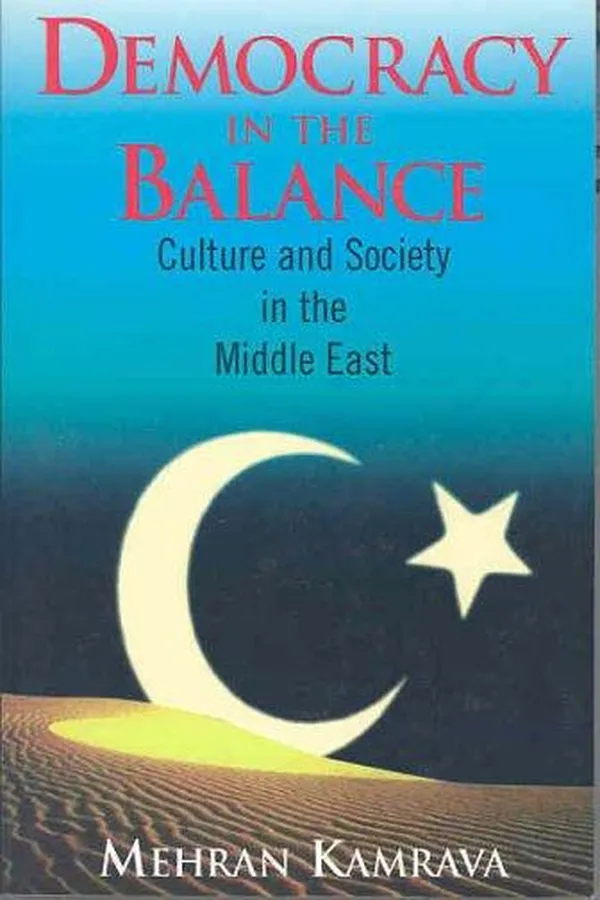 Cover of Democracy in the balance