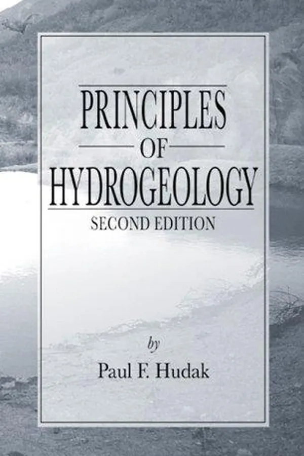 Capa de Principles of hydrogeology