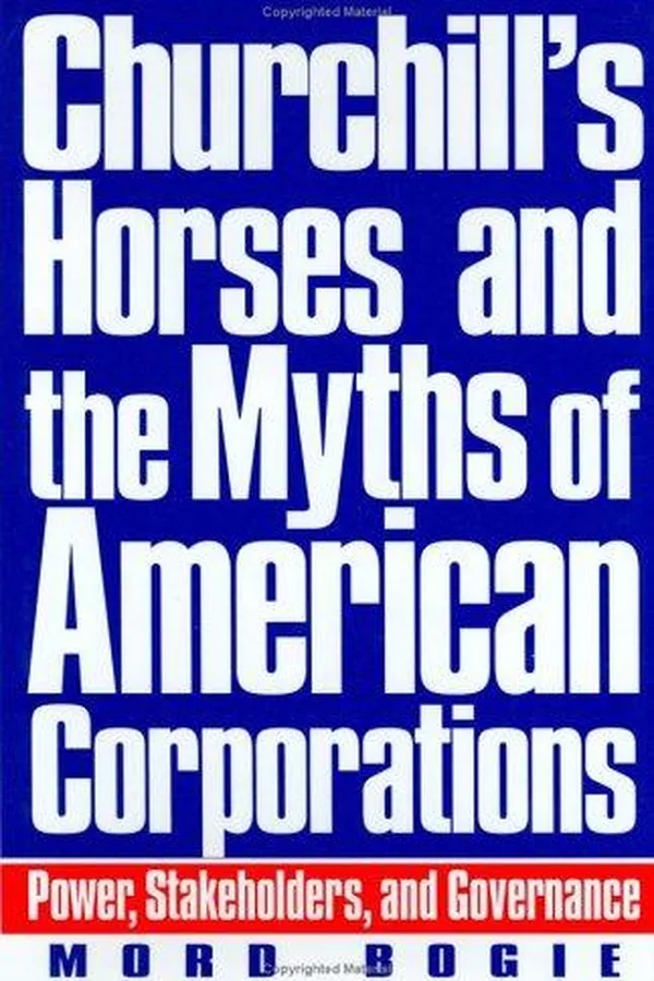 Capa de Churchill's horses and the myths of American corporations