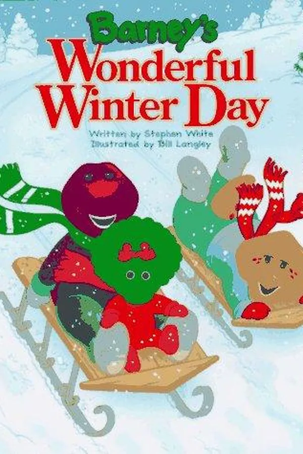 Capa de Barney's wonderful winter day