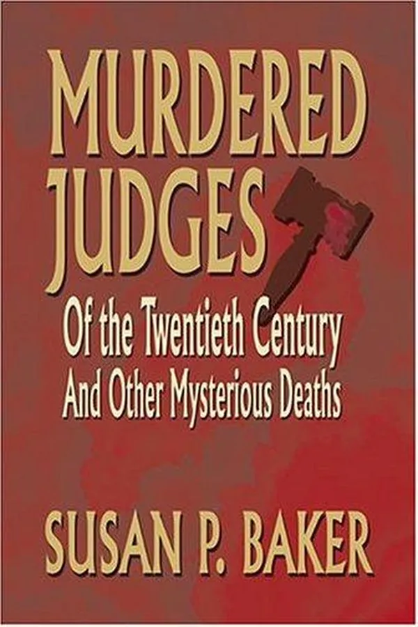 Capa de Murdered judges of the 20th century