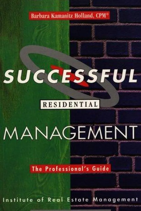 Capa de Successful residential management