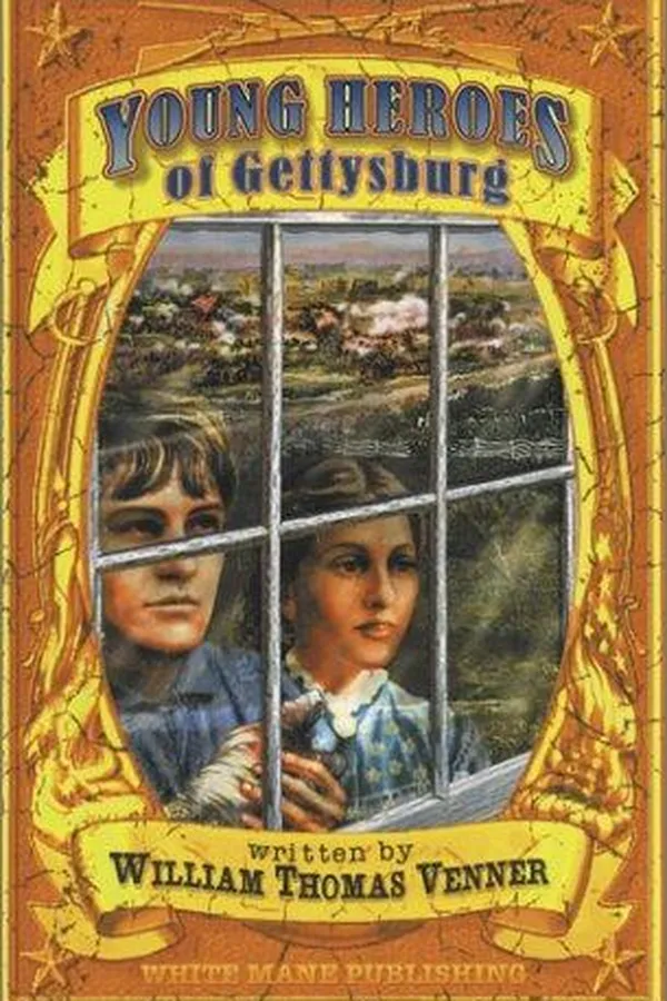 Capa de Young heroes of Gettysburg