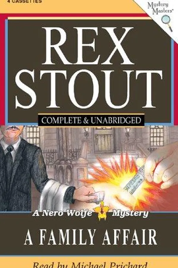 Capa de A Family Affair (Mystery Masters)