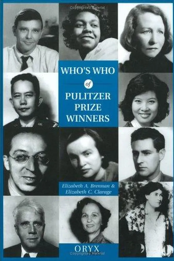 Capa de Who's who of Pulitzer Prize winners