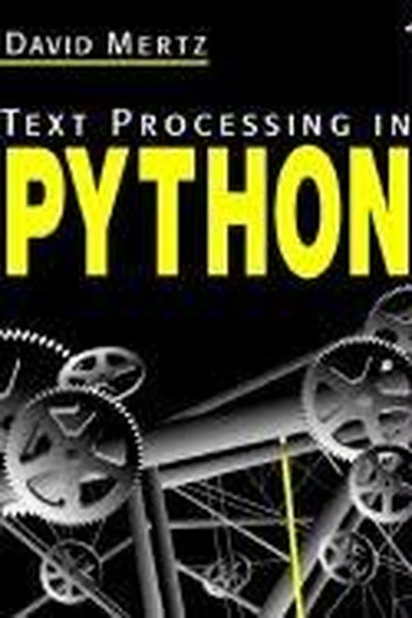 Capa de Text Processing in Python