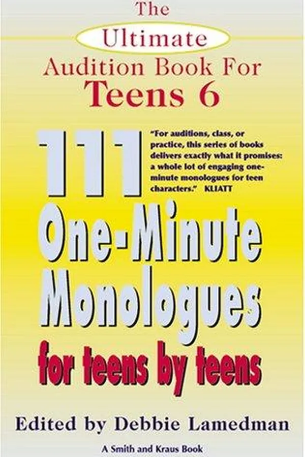 Capa de 111 one-minute monologues for teens by teens