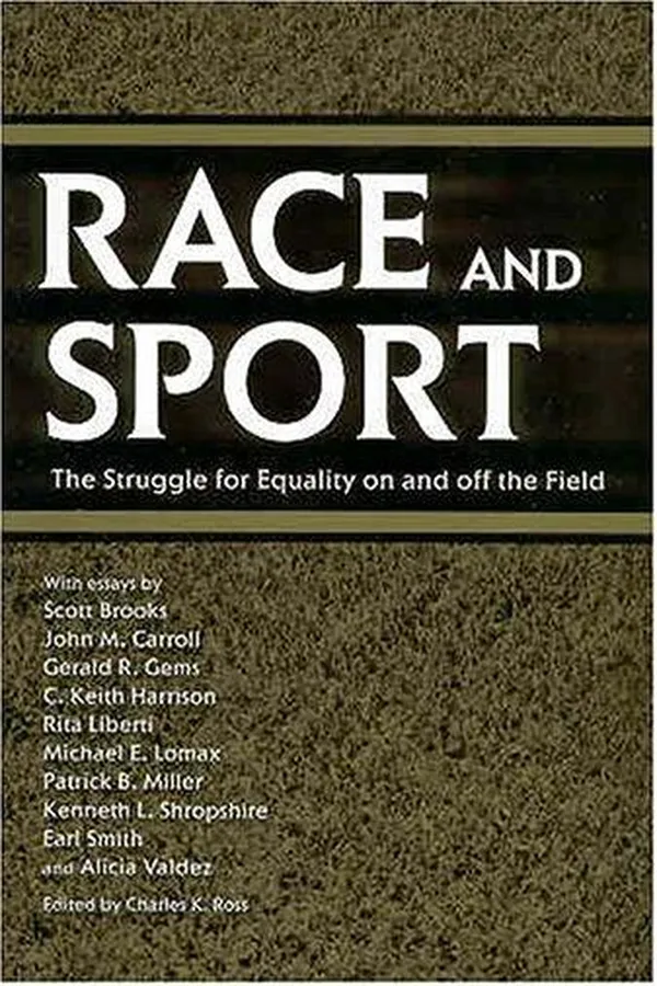 Capa de Race and sport