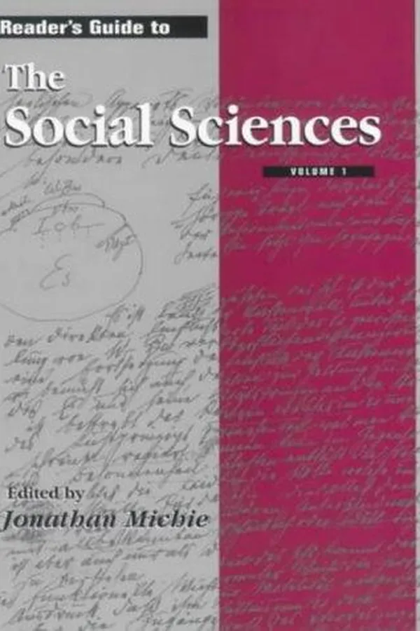 Capa de Reader's guide to the social sciences