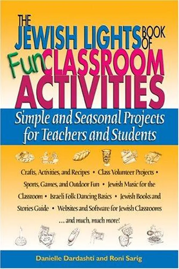 Capa de The Jewish Lights book of fun classroom activities