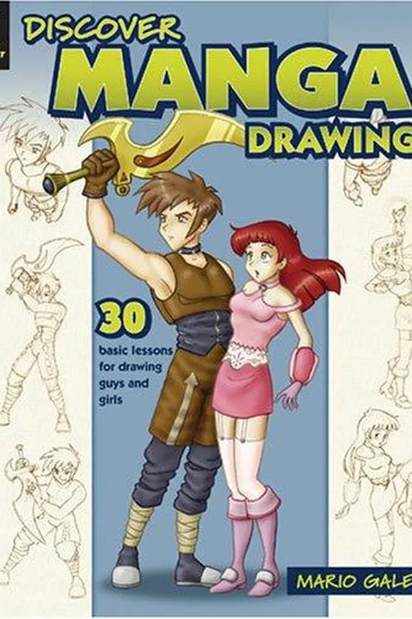 Capa de Discover manga drawing
