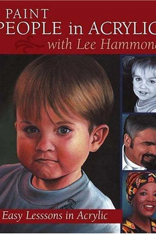 Capa de Paint people in acrylic with Lee Hammond