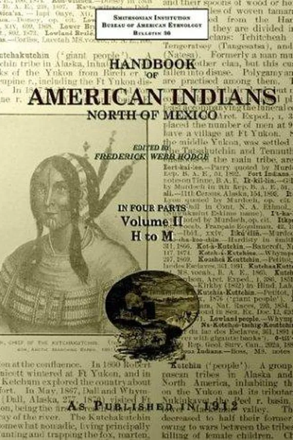 Capa de Handbook of American Indians North of Mexico V. 2/4
