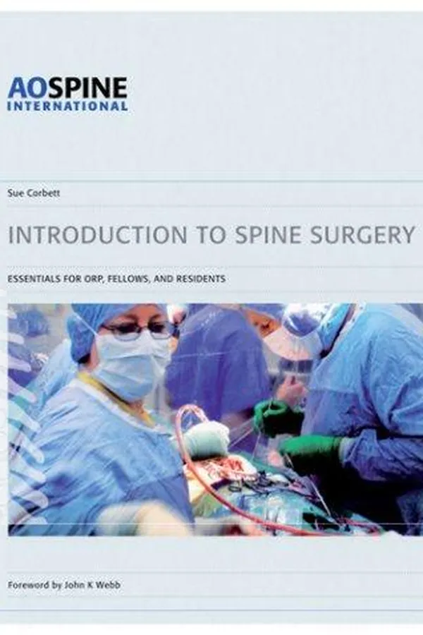 Capa de Introduction to Spine Surgery