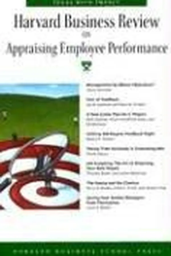 Capa de Harvard business review on appraising employee performance