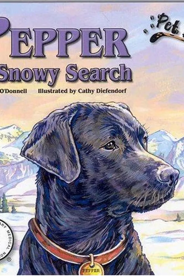 Capa de Pepper, a snowy search