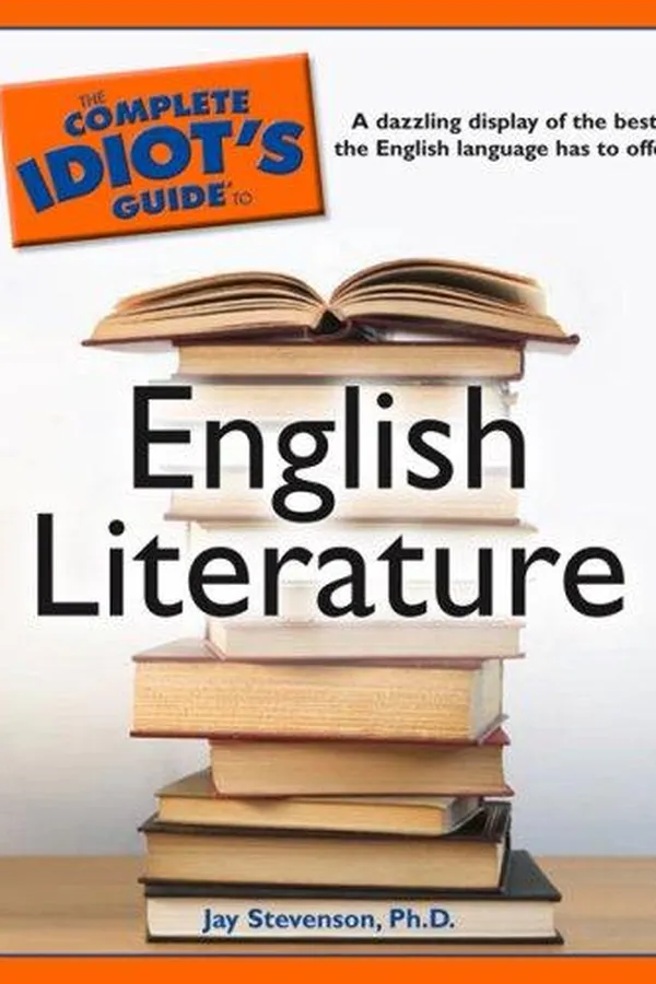 Capa de The complete idiot's guide to English literature