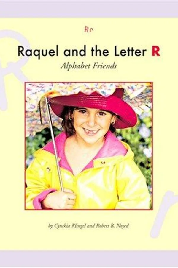 Capa de Raquel and the letter R