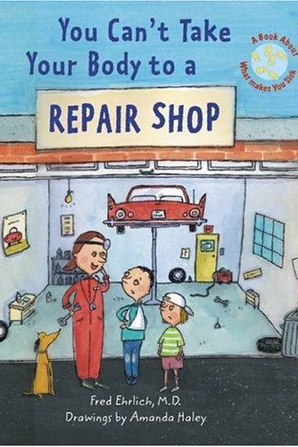 Capa de You can't take your body to a repair shop