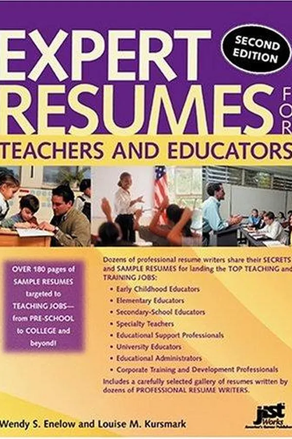 Capa de Expert Resumes for Teachers and Educators