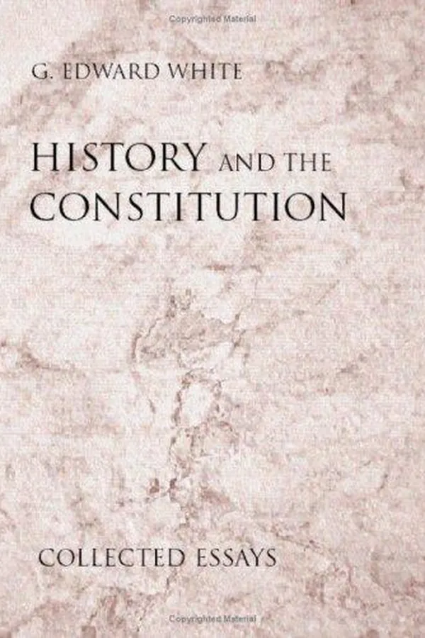 Capa de History and the Constitution