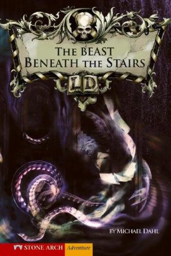 Capa de The Beast Beneath the Stairs (Library of Doom)