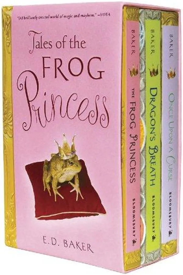 Capa de Tales of the Frog Princess Box Set, Books 1-3