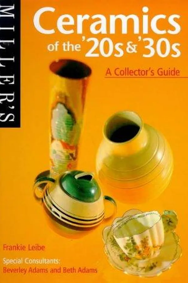 Capa de Miller's ceramics of the '20s & '30s