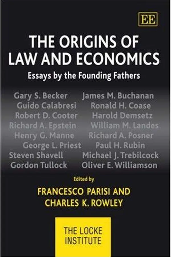Capa de The origins of law and economics
