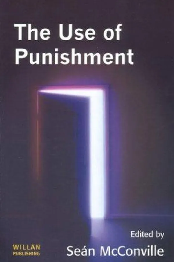 Capa de USE OF PUNISHMENT; ED. BY SEAN MCCONVILLE