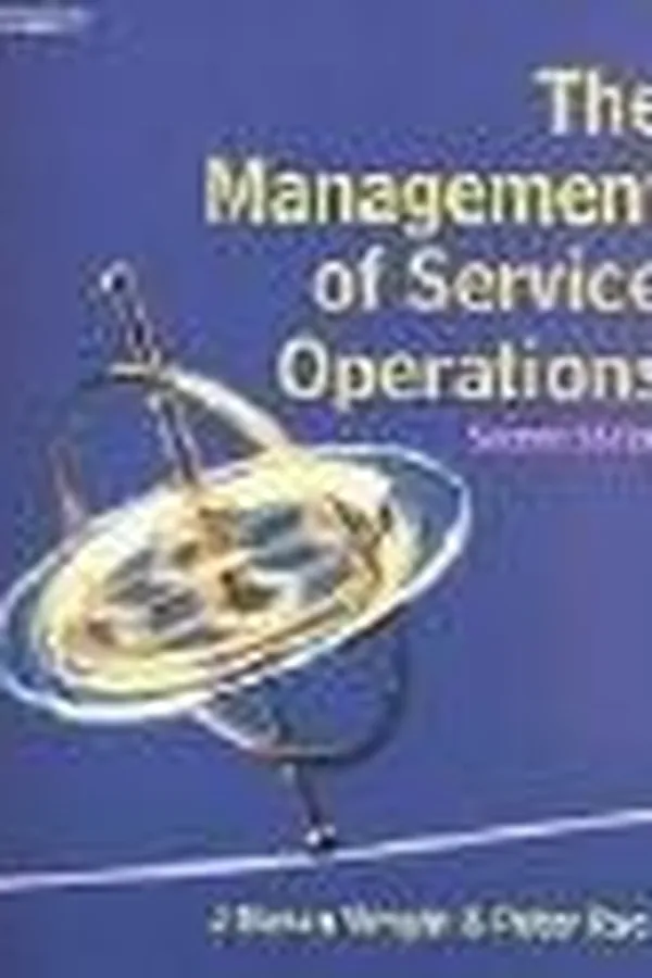 Capa de The management of service operations