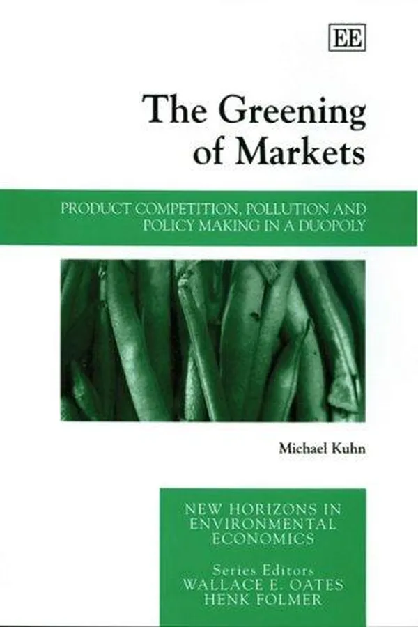 Capa de The greening of markets