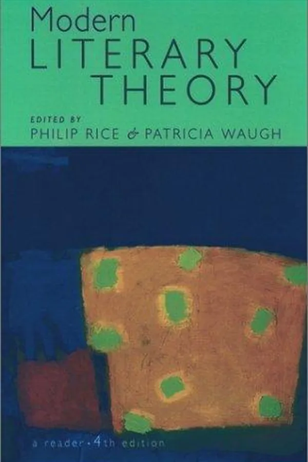 Capa de Modern literary theory