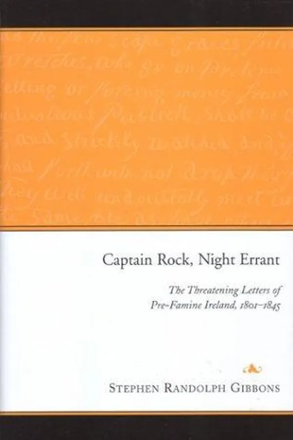 Cover of Captain Rock, night errant