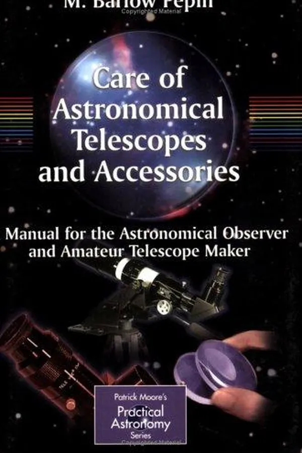 Capa de Care of Astronomical Telescopes and Accessories