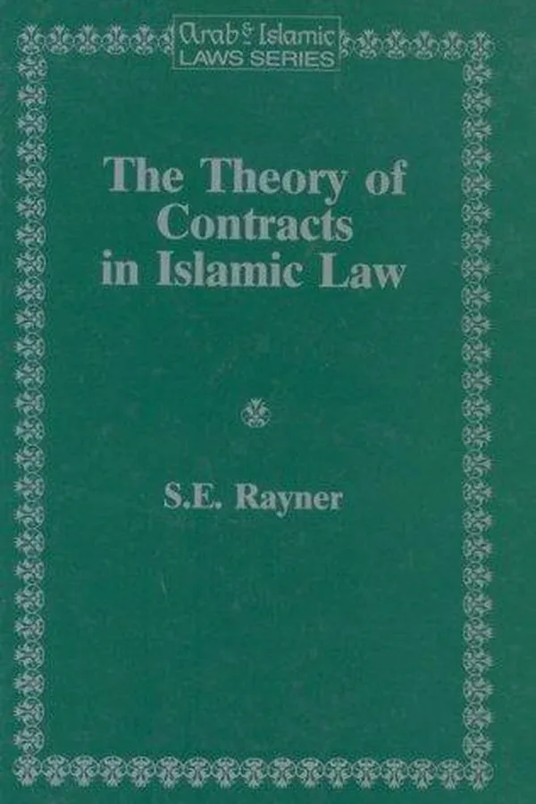 Capa de The theory of contracts in Islamic law