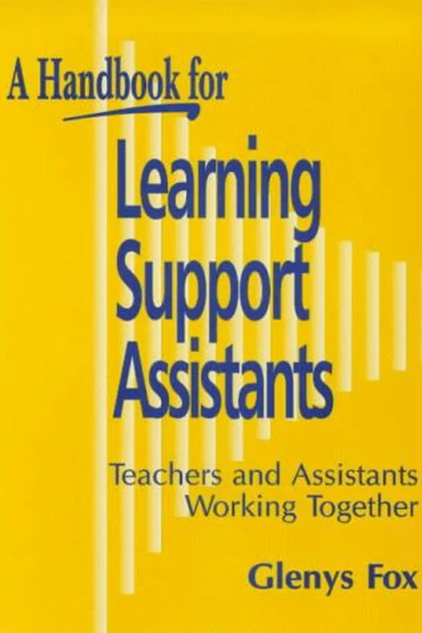 Capa de A handbook for learning support assistants