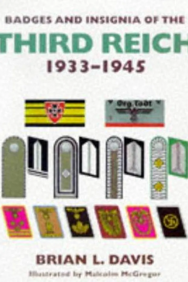 Capa de Badges and insignia of the Third Reich, 1933-1945