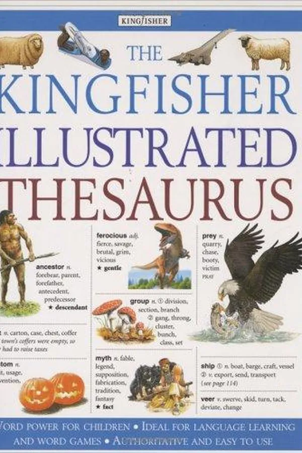 Capa de The Kingfisher illustrated thesaurus