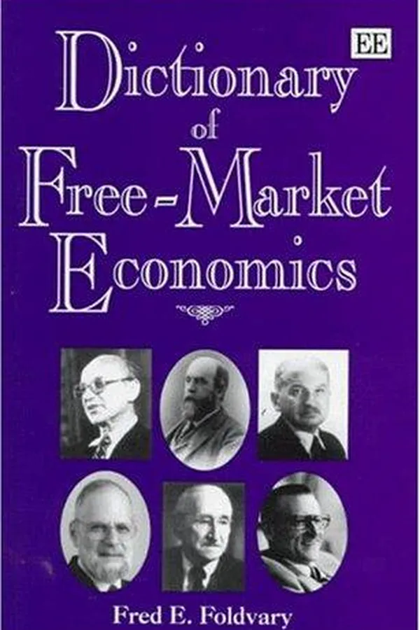 Capa de Dictionary of free-market economics