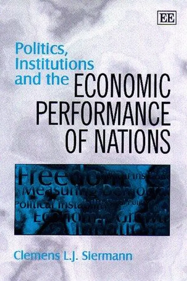 Capa de Politics, institutions, and the economic performance of nations