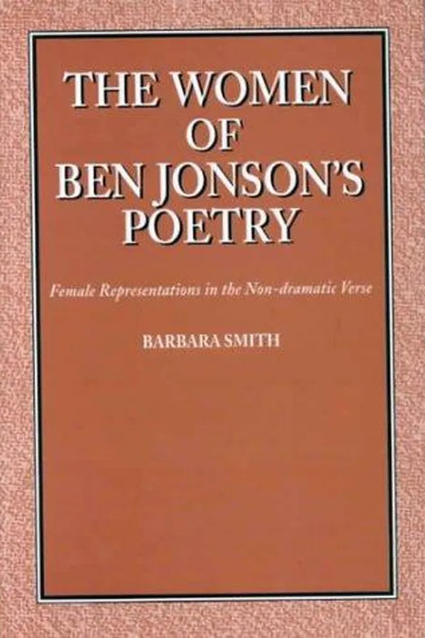 Capa de The women of Ben Jonson's poetry