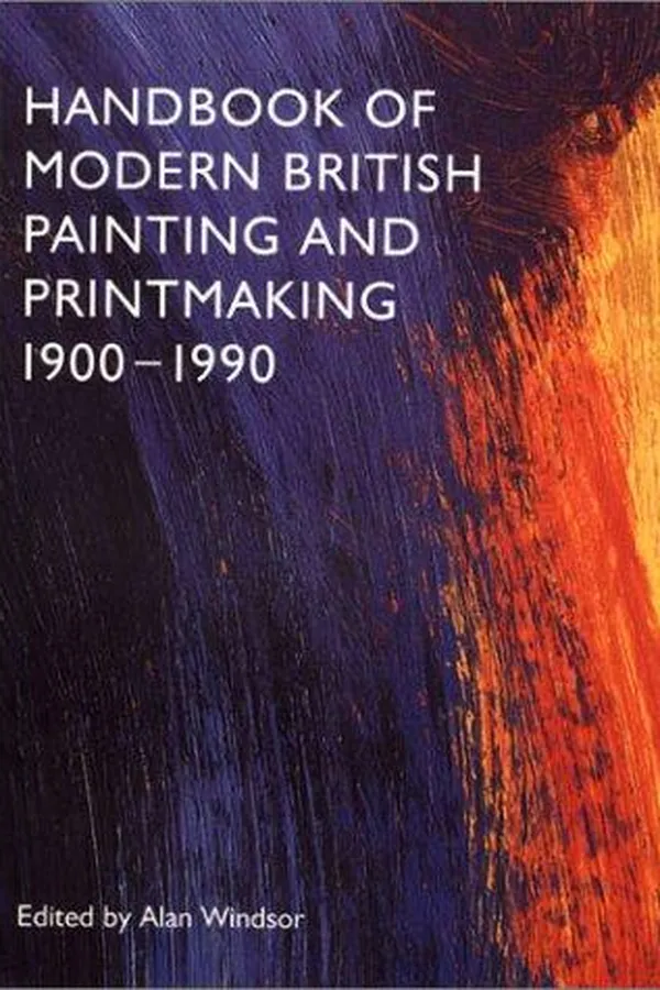 Capa de Handbook of modern British painting and printmaking, 1900-1990