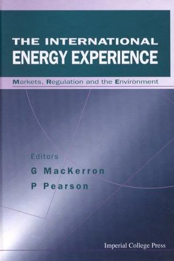 Capa de The international energy experience