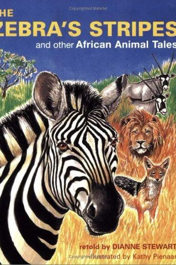 Capa de The zebra's stripes and other African animal tales